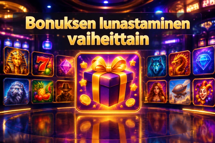 Bonuksen lunastaminen vaiheittain